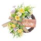 thumbnail image 2 of Corona De Flores Artificiales Para Puerta De Entrada, Regalo Para Porches, Fiesta De Primavera Y Verano, 2 of 3