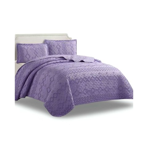 Meipulis - Cubrecama Quilt Tufting De Lujo Suave Plaza Y Media