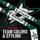 thumbnail image 5 of Set de minibastones de hockey blando Franklin Sports Dallas Stars NHL, 5 of 8