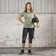 thumbnail image 2 of Polera IXS Mujer Flow Tech Contour Olive L, 2 of 3