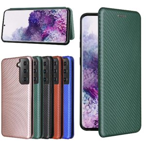 Funda Flip Para Foxdock Samsung Galaxy S21 - Funda Magnética De Negocios, Funda Protectora Delgada