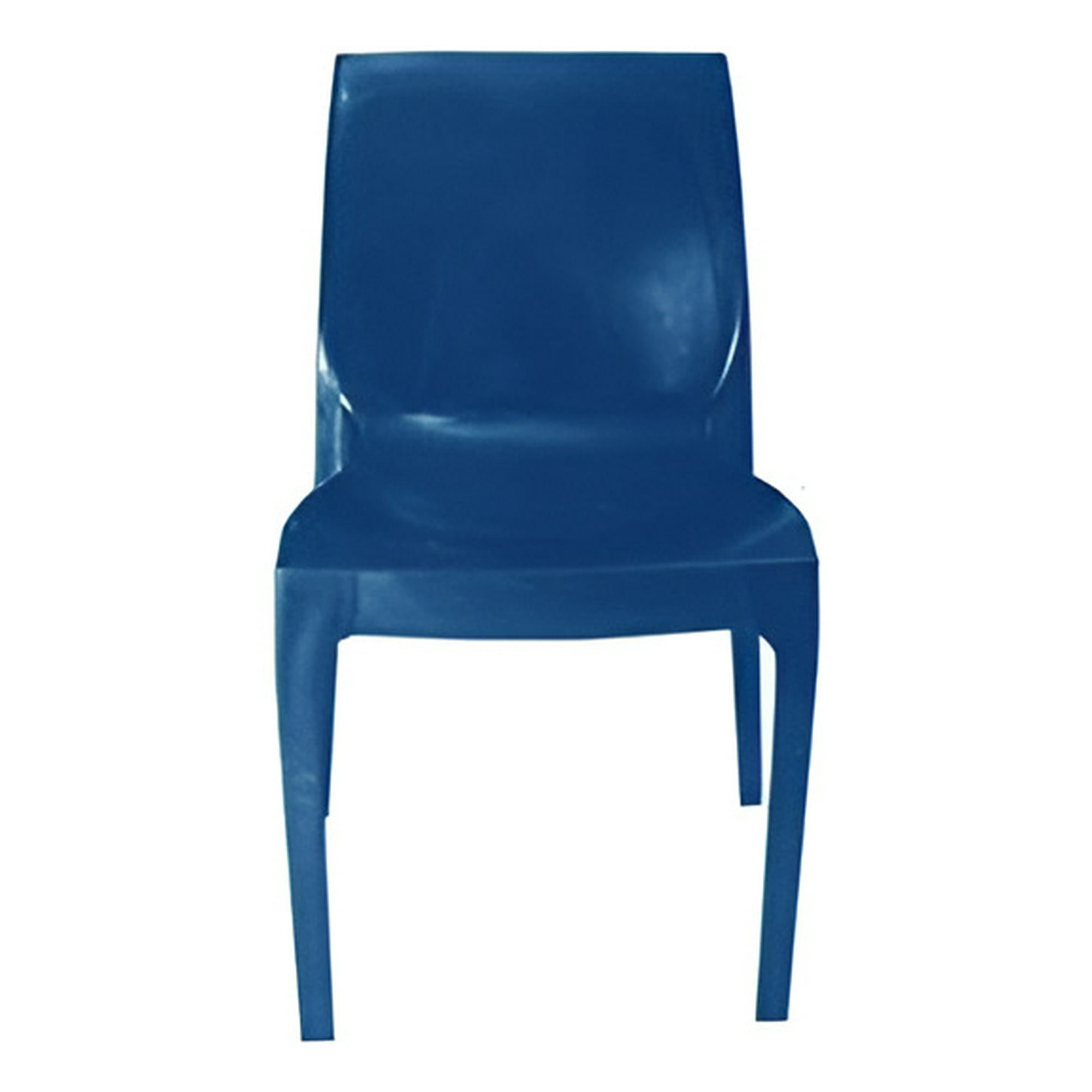 Silla Plástica Azul Resistente Con Filtro Uv Dvp