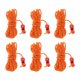 thumbnail image 2 of 4MM Tienda De Campaña Cuerda Reflectante Guyline Cuerda Paracord Naranja, 2 of 3
