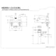 thumbnail image 2 of Grifo de lavabo Kingston Brass Knight KB2602KL de 4 pulgadas, 2 of 2