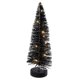 thumbnail image 3 of Set de Árboles de Cepillo para Botellas Vickerman Iluminados Negros de 20-25-30 cm, 3 of 5