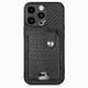 thumbnail image 2 of Funda Billetera Tejida para iPhone 15 Pro con Soporte y Tarjetero Negro, 2 of 5