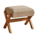 thumbnail image 3 of Taburete Para Cambiar Zapatos, Taburete Para Vestidor, Dormitorio, Apartamento, Marrón Claro, 3 of 5