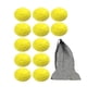 thumbnail image 1 of 12 Pelotas De Pickleball Silenciosas De Espuma De PU Para Niñas Y Niños Principiantes, Deportes De Ocio, Color Amarillo, 1 of 5