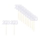 thumbnail image 3 of 12 Piezas 2023 Cupcake Topper Glitter Para Decoración De Fiesta Suministros Temáticos De Cumplea?os Argent, 3 of 5