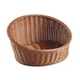 thumbnail image 1 of Cesta De Ratán De Imitación, Cesta De Pan Decorativa Para Mesa De Sala De Estar, Comedor M, 1 of 5