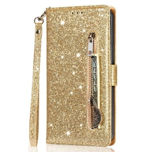 Funda Para Foxdock Elegante Funda Xiaomi 13 Ultra Glitter Con Cremallera-Ideal Para El Uso Diario