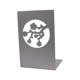 thumbnail image 3 of Sujetalibros De Metal Organizador Decorativo Tapones De Libros Para Estantes Oficina Dormitorio Estilo A, 3 of 5