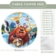 thumbnail image 2 of Open Season-theme Fitted Round Tablecloths Elastic Edged Table Covers Waterproof Table Cloth for Kitchen Holiday Party Tables Decor 150cm, 2 of 6