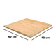 thumbnail image 2 of Tabla Madera Terciado 40x40 Cm 9 Mm Manualidades Color Natural Terciado 9 Mm, 2 of 3