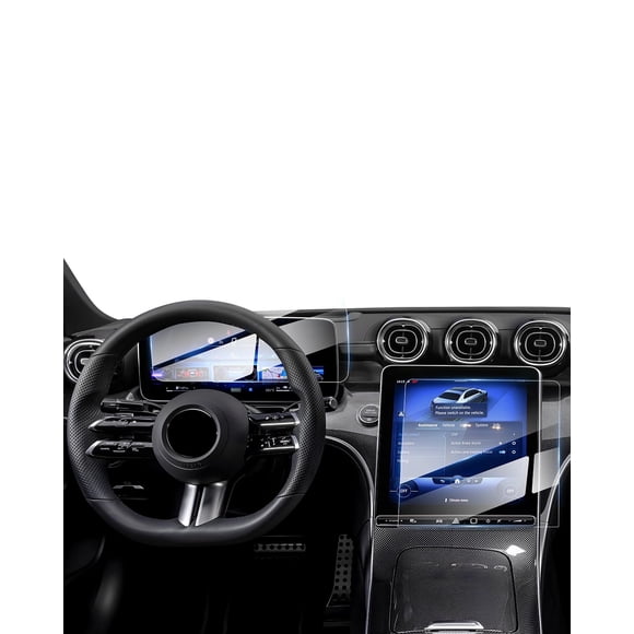 [Protector de pantalla] Paquete de 2 unidades para Mercedes Benz GLC de 11,9 y 12,3 pulgadas