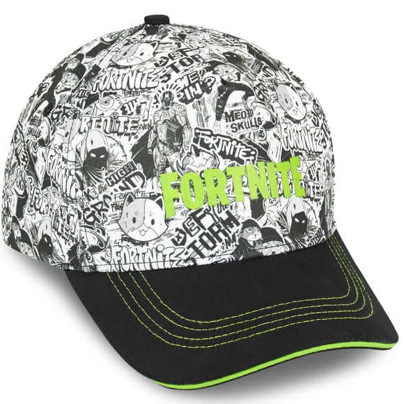Gorra Get Trend Fortnite para Niños Snapback Ajustable Negra