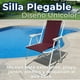 thumbnail image 3 of Silla Plegable Portátil Playa Camping Picnic Colores Surtidos, 3 of 10