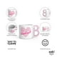 thumbnail image 2 of Taza de café Zak Designs Barbie Ceramic, 450 ml, coleccionable, 2 of 3