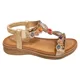 thumbnail image 1 of Sandalia Mujer Dorada Boho Dream Bonnyfranco, 1 of 2