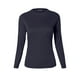 thumbnail image 1 of Polera Femenina Dry fit Manga Larga-Azul marino Talla L, 1 of 3