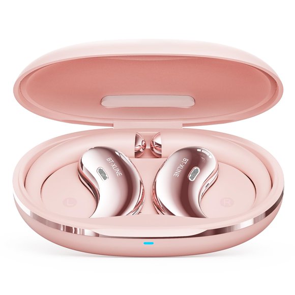 Auriculares BEVCEFCC Abiertos Bluetooth 6.0 Rosa 36H
