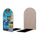 thumbnail image 2 of Tayo el Pequeño Autobús Sujetalibros decorativos temáticos, tope para estantería con base antideslizante, uso dual para hogar y oficina - 2 piezas, 2 of 6