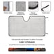 thumbnail image 2 of Bob el Tren Parasol para Parabrisas Delantero Protector Plegable, Visera Solar para Auto Bloquea Rayos UV Mantiene tu Vehículo Fresco 130cm*70cm, 2 of 6