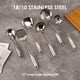 thumbnail image 3 of Juego de utensilios de cocina Standcn de acero inoxidable 304, 9 piezas, 3 of 8