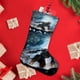 thumbnail image 4 of Halo Tema: Calcetines de Navidad, fino lino blanco para colgar en escaleras y chimenea, decoración navideña para el hogar, regalo de Navidad.54cm×38cm, 4 of 5