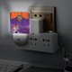 thumbnail image 5 of Monster Bash Luz nocturna LED con sensor de anochecer a amanecer para dormitorio, baño, pasillo, escaleras - Lámpara LED nocturna de enchufe, 0.5W - 1 pieza, 5 of 6