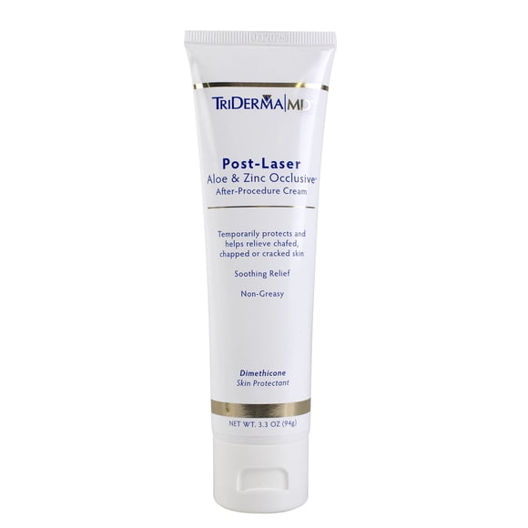 Crema oclusiva TriDerma Post Laser con aloe y zinc, 100 ml