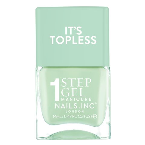 Esmalte De Uñas Nails Inc. It'S Topless, Con Forma De Gel, 14 Ml, Camilla