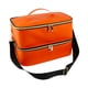 thumbnail image 4 of Organizador De Esmalte De U?as Caja De Secador De U?as Transpirable De Doble Capa Para Mujeres En El Hogar Naranja, 4 of 5