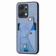 thumbnail image 4 of Funda Resistente para Honor X7A con Tarjetero y Soporte, Diseño Magnético Azul, 4 of 5