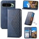 thumbnail image 5 of Funda Flip FOXDOCK para Google Pixel 9 , Estilo Billetera con Diseño Rombo, Correa de Mano y Soporte, Uso Diario, 5 of 6