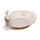 thumbnail image 2 of Cuenco Para Servir Frutas Con Forma De Pavo Real, Soporte Resistente Para Frutas, Para Cocina, Oficina, Hogar, Plateado, 2 of 5