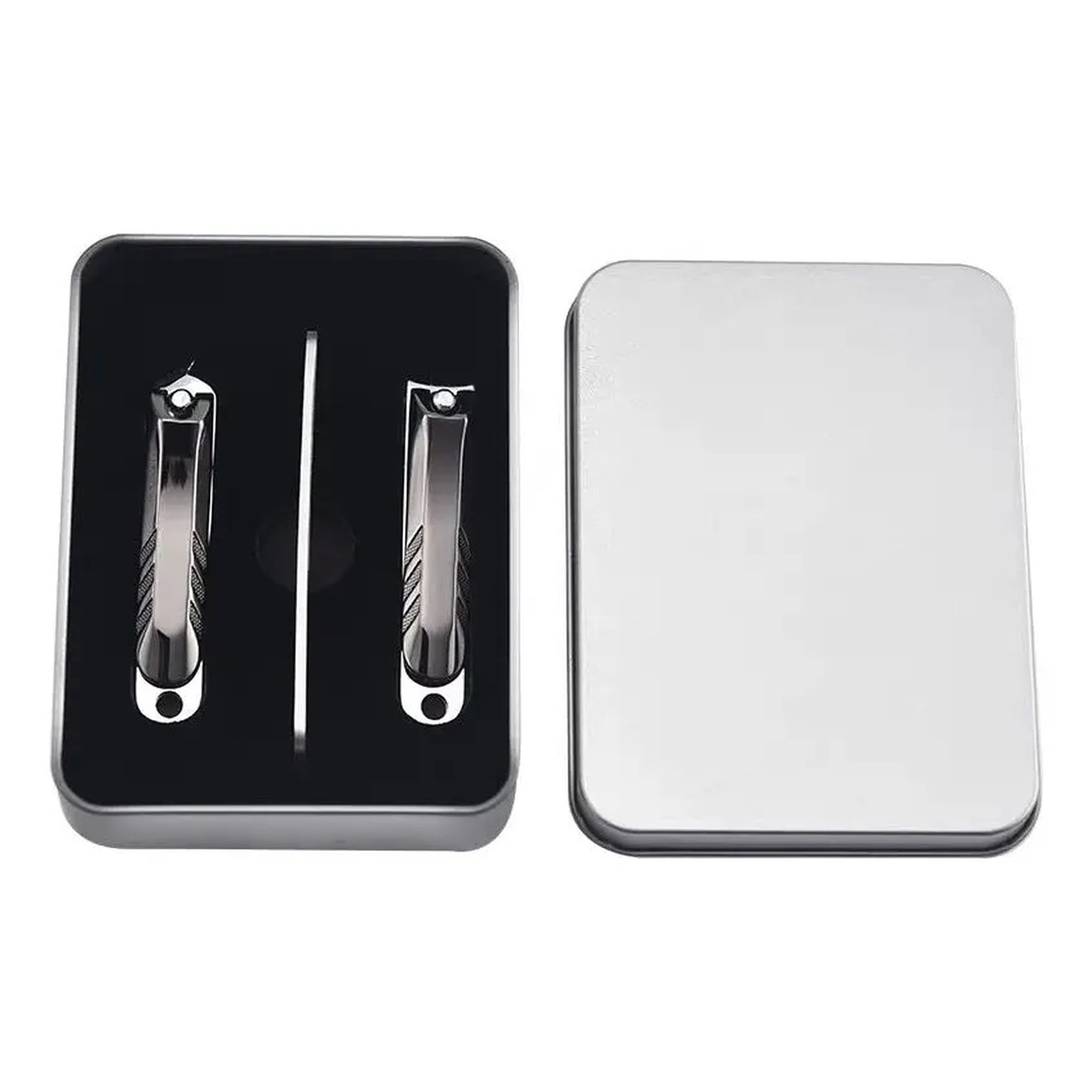Bienok - Set Manicure Pedicure Corta Uñas- Lima - 3 Pcs Con Cajita