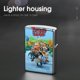 thumbnail image 4 of Timmy Time-theme Copper Metal Lighter Shell, Premium Replacement Refillable Lighter Case with Durable Metal Construction, Compatible with Zippo and Most Standard Lighter Models, 4 of 6