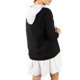 thumbnail image 5 of Jess de Meiko Vestido de Mujer Mangas Largas Capa Doble Sudadera con Capucha Vestido Casual S Negro, 5 of 7
