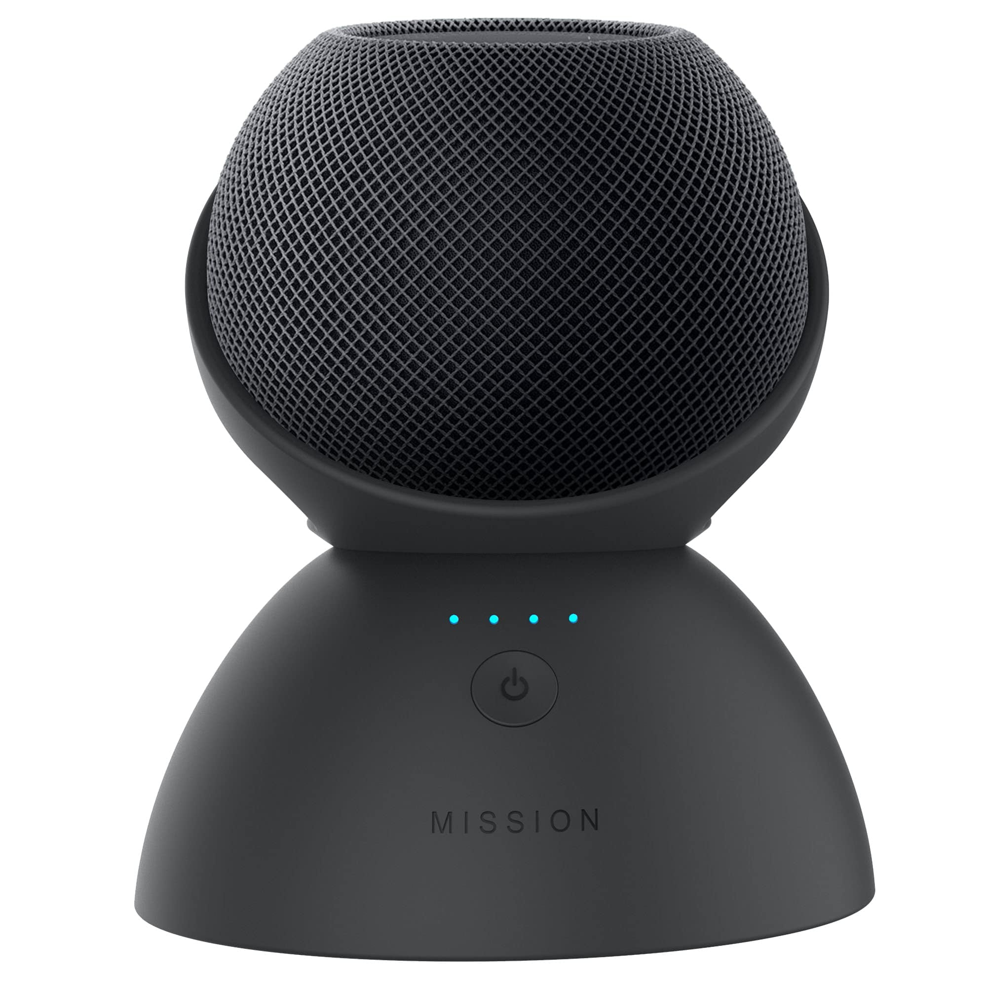 Mission Cables - Base De Batería Para Homepod Mini Mission Black