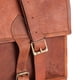 thumbnail image 3 of Bolso Bandolera de cuero natural, colo café, miel. Vintage Franz Mossi, 3 of 3