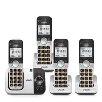 Teléfono Inalámbrico Vtech Vg232-4 Con Contestador Automático De 4 Auriculares