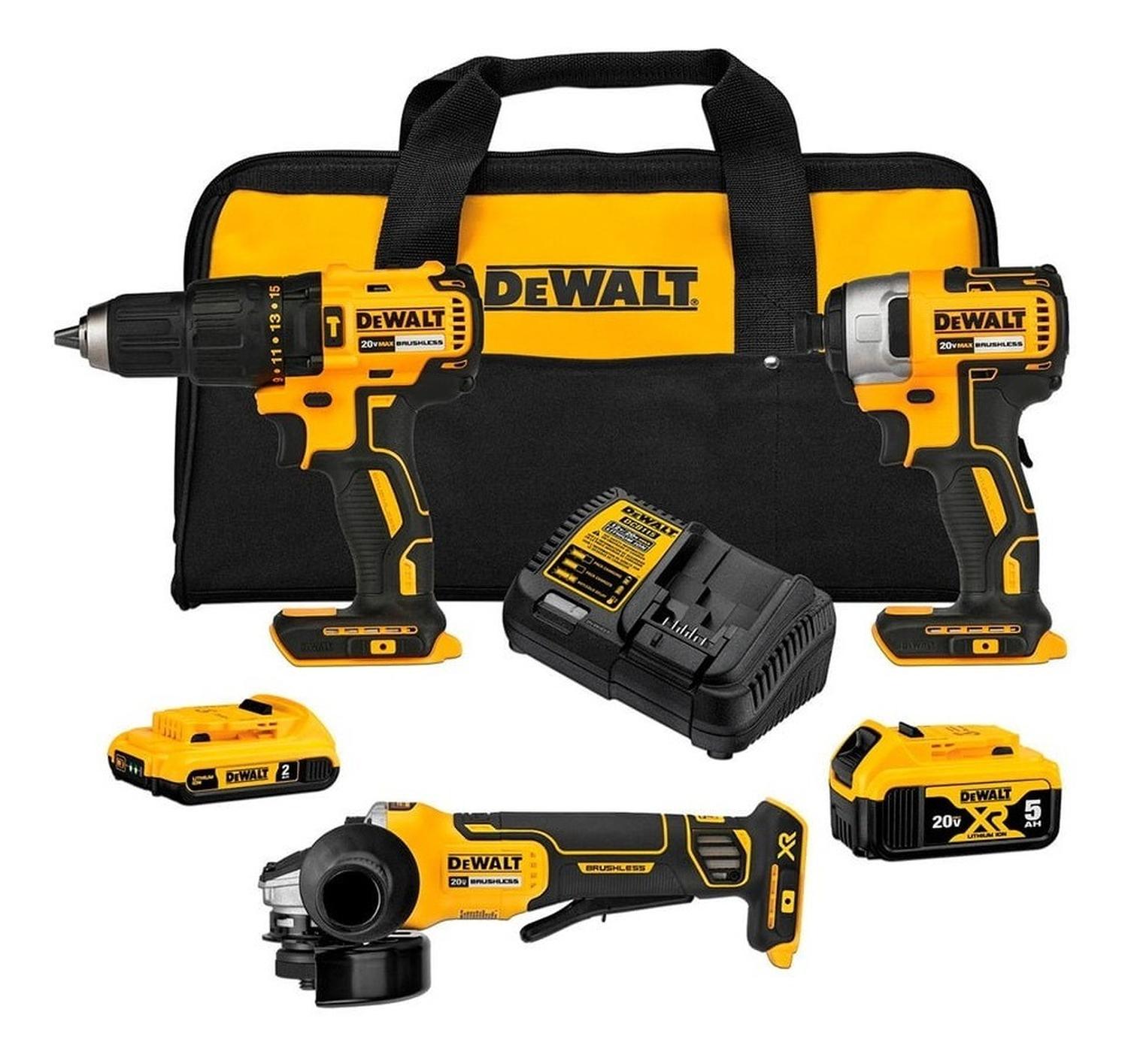 Kit Herramientas 20V Dewalt Dck332D1P1-B2