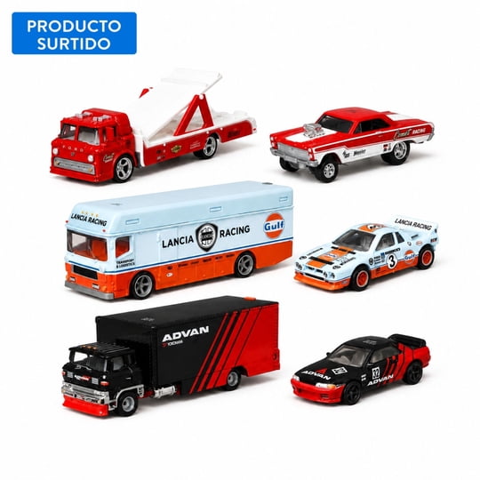 Vehículo Hot Wheels Collector Auto Transportador Premium 1:64, Producto Surtido, 1 Un