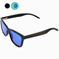 Wild Travel - Gafas Lentes De Sol Bambú Uv400 Madera + Estuche Espejados