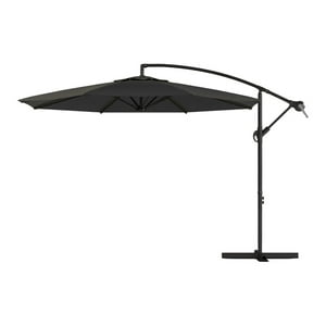 Vincenzi - Quitasol Lateral 3X3Mt Sombrilla Terraza Sol Lluvia Grafito