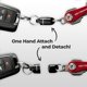 thumbnail image 4 of Llavero KEY SMART MagConnect magnético de cierre rápido negro, 4 of 8