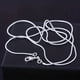 thumbnail image 3 of 5 Pcs/1 Pcs Men Women Snake Chain Necklace Fashion Wedding Party Exquisite Jewelry(16/18/20/22/24/26/28/30inch), 3 of 5