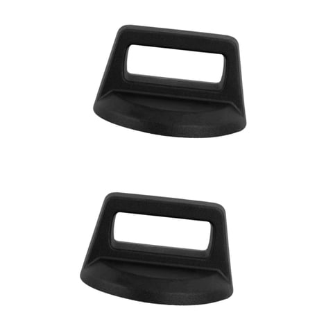 Bothyi - Tapa De Olla De 2 Piezas Cubiertas Reutilizables Manijas De Sostenimiento Para Hervidores De Agua Para Freír Bandejas Negras