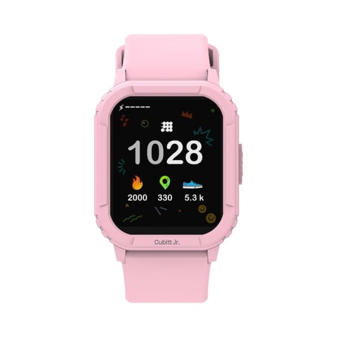 Cubitt Tracking Technologies - Monitor De Actividad Física Smartwatch Cubitt Jr Para Niños Y Adolescentes, 1,52 Pulgadas, Ip68